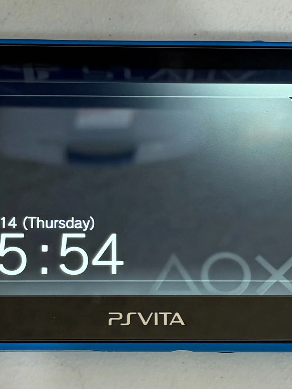 Sony PS Vita Handheld Console - Aqua Blue